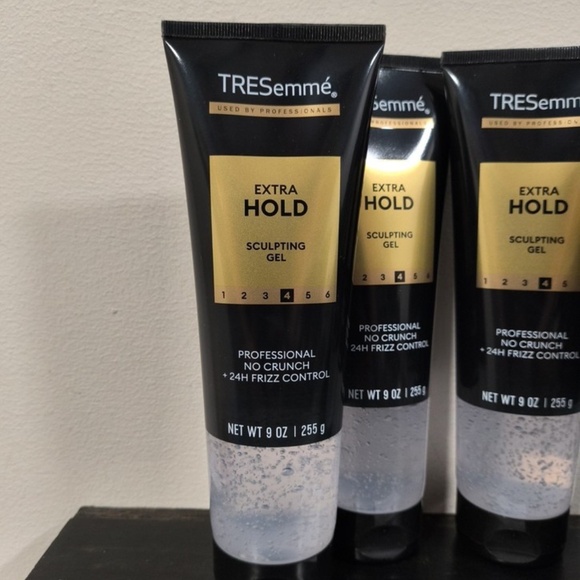 Tresemme Hair Gel Extra Hold, Frizz Control/Humidity Protection 9 oz, x4 - Picture 2 of 3